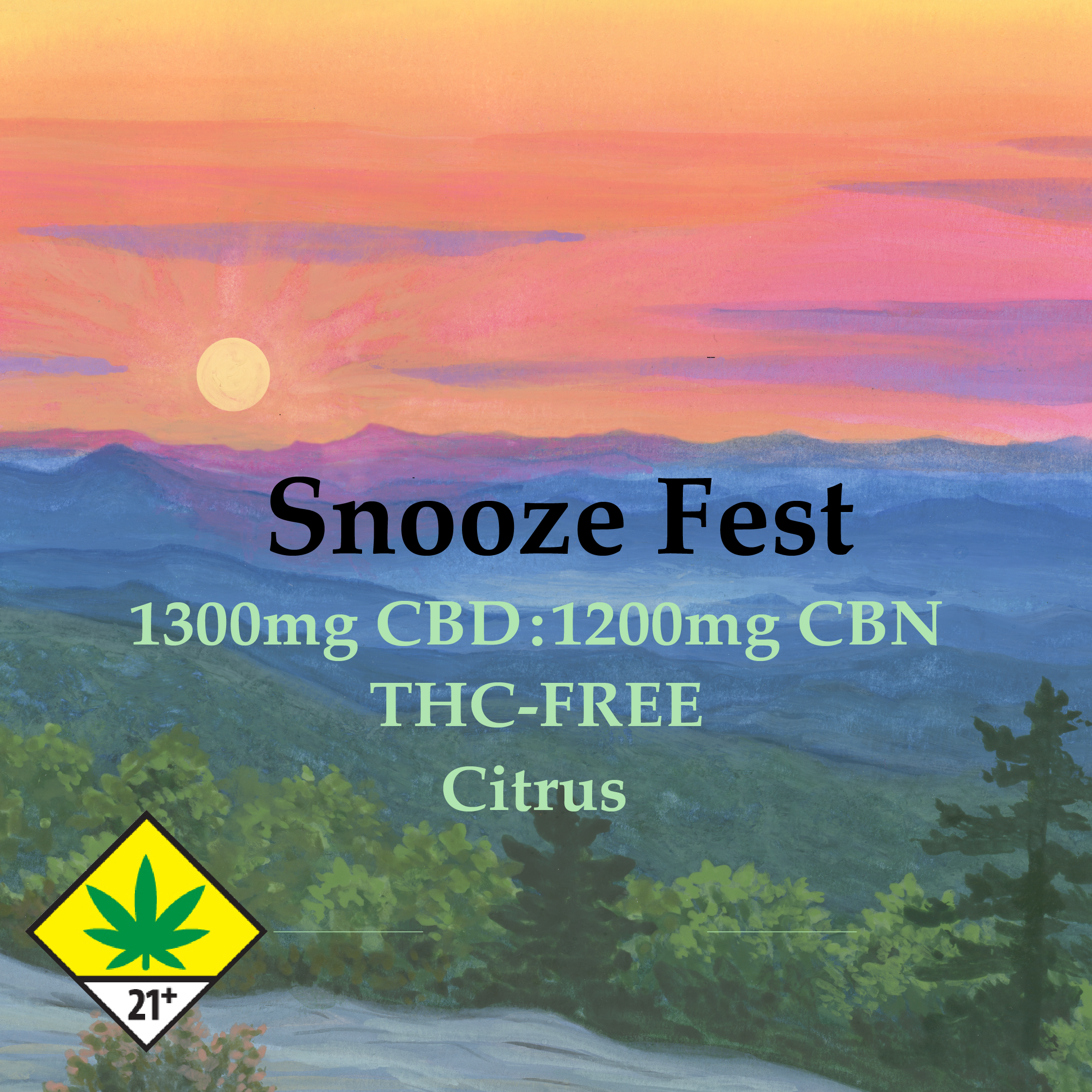 Snooze Fest CBD + CBN Sleep Drops